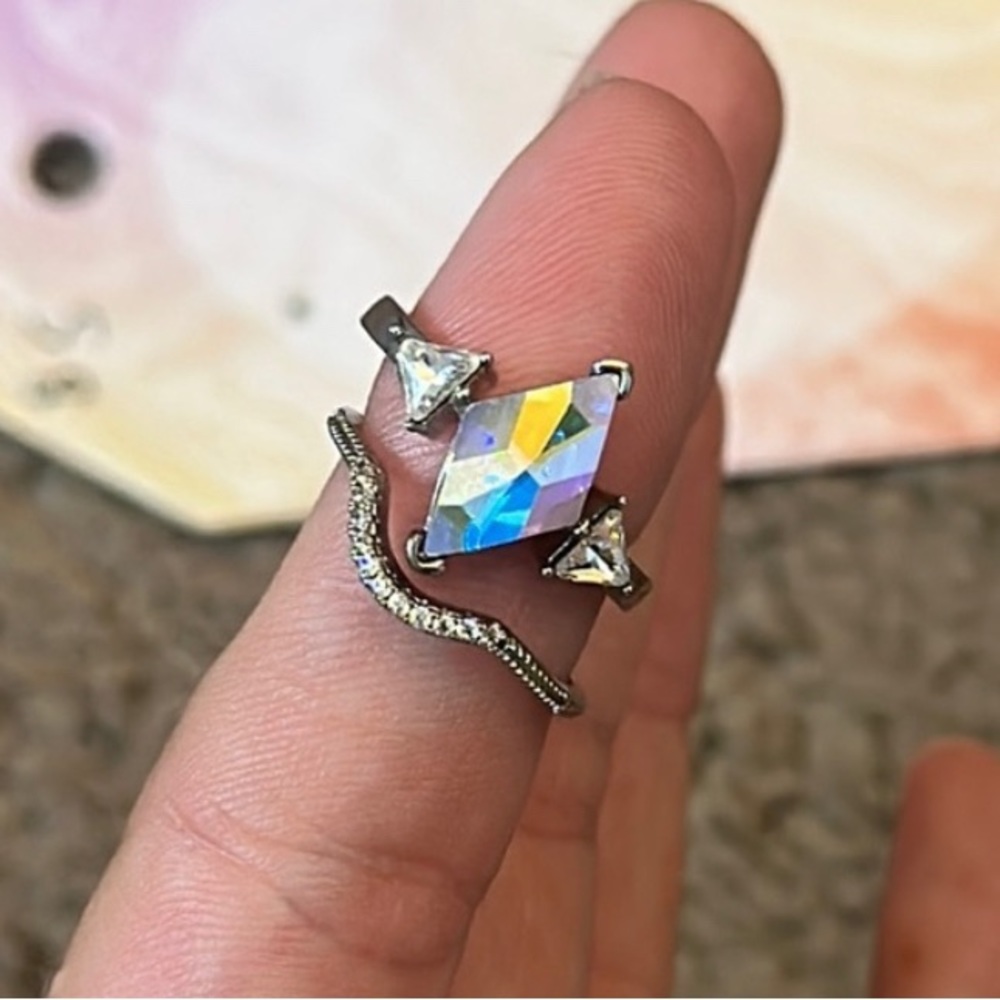 Size 7 Ring Duo